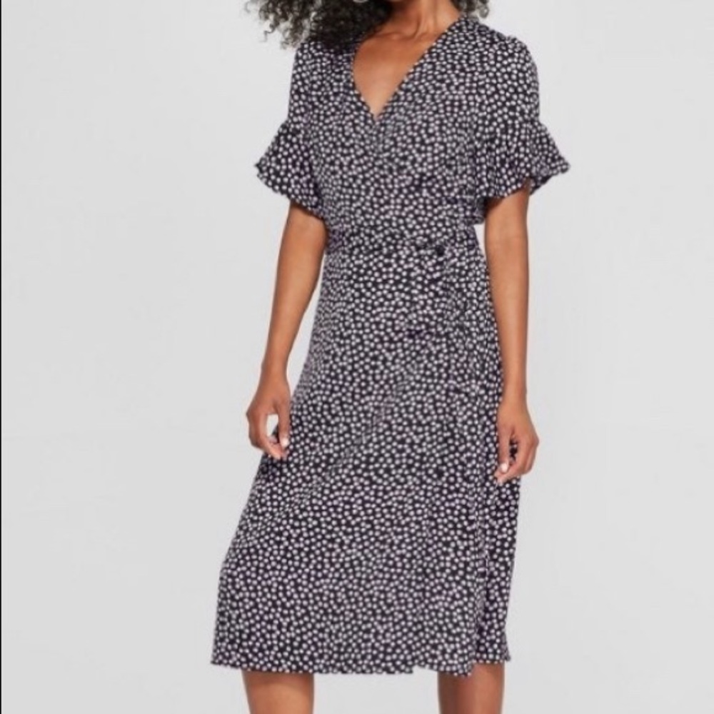 Who What Wear wrap dress